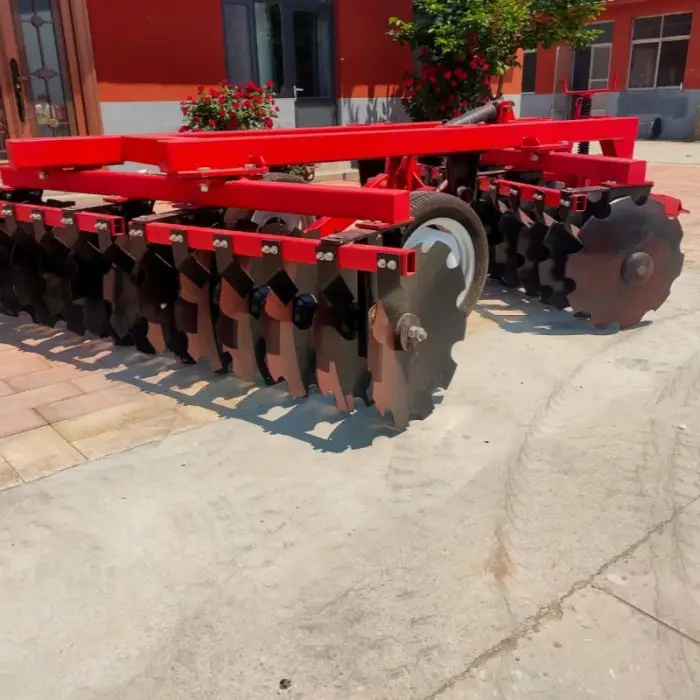 Farm Tractor Implements Heavy Duty Hydraulic Disc Harrow Mini Harrow Plough for 110HP  Tractor — image 4