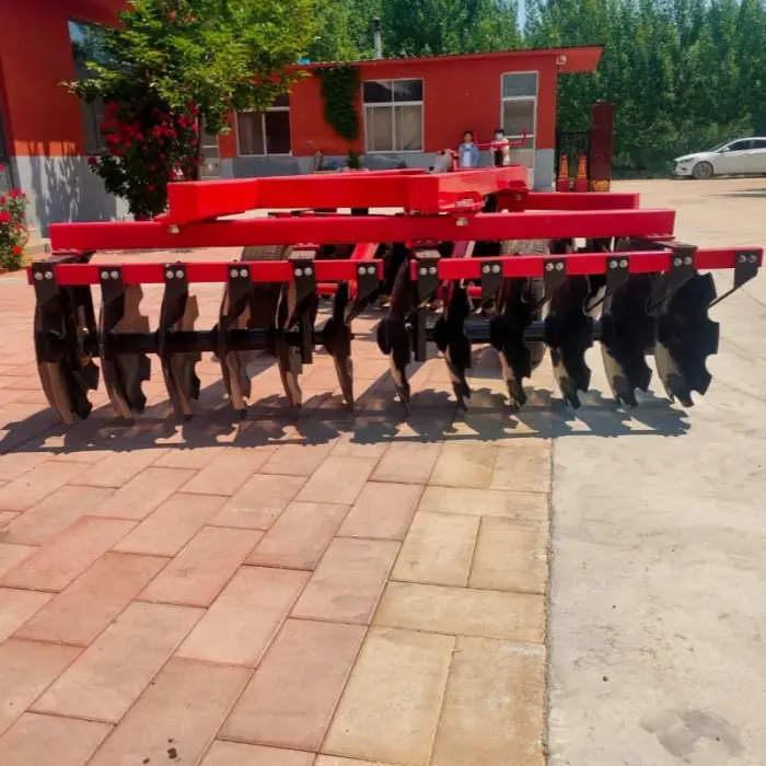 Farm Tractor Implements Heavy Duty Hydraulic Disc Harrow Mini Harrow Plough for 110HP  Tractor — image 6