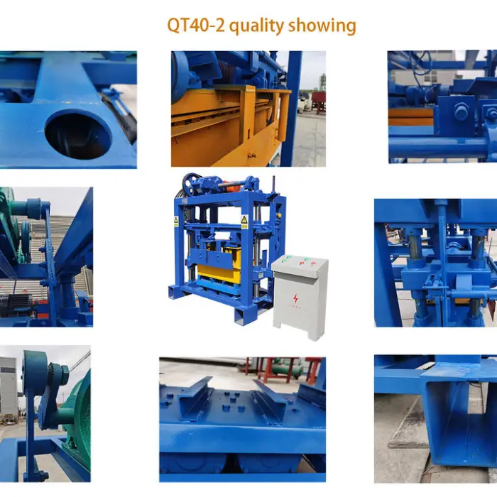 Small Brick Block Machine Qt4-40 Making Brick Machine — image 3