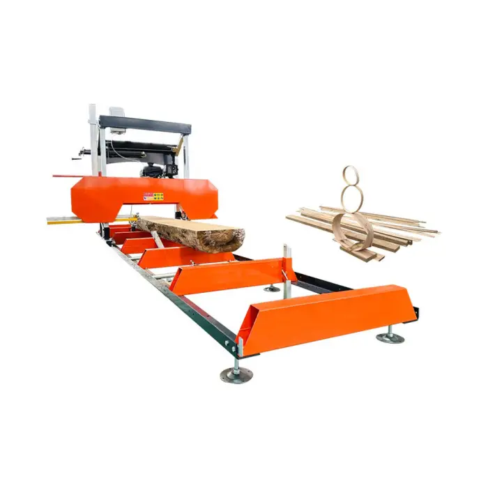 Portable Wood Sawmill Machine Wood Cutter Trimber Machine — image 3