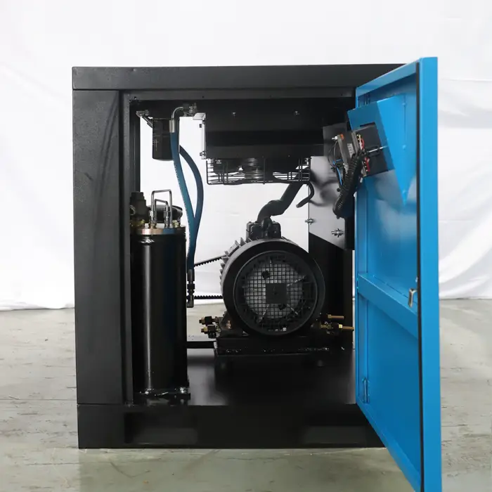 5.5KM Fix Speed Belt Driven 7Bar 8Bar 10Bar Screw Air Compressor for Industrial Use — image 4