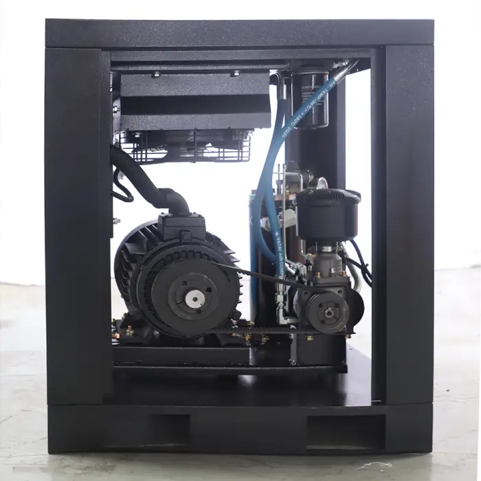 5.5KM Fix Speed Belt Driven 7Bar 8Bar 10Bar Screw Air Compressor for Industrial Use — image 6