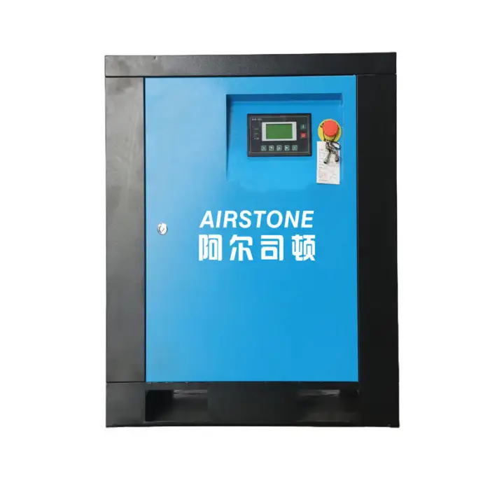 5.5KM Fix Speed Belt Driven 7Bar 8Bar 10Bar Screw Air Compressor for Industrial Use — image 7