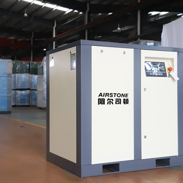 Airstone 22KW 30HP Rotary Screw Air Compressor 8Bar 116Psi IP23 Fixed Speed CNC Router with Bearing & Motor 380V 60Hz — image 3