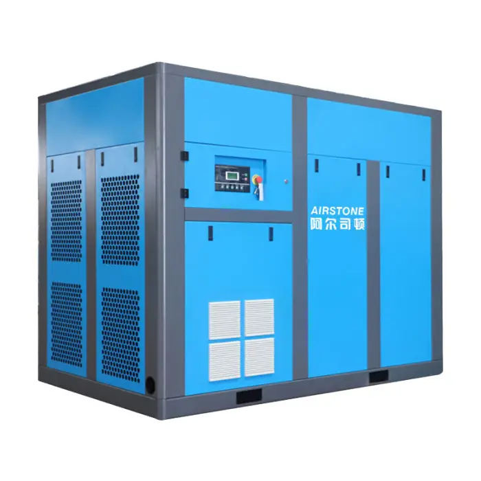 Compresor Aire 132KW 175HP Rotary Screw air Compressor 647 CFM-890 CFM Remote Control and Auto Drain OEM Supported with UL — image 3