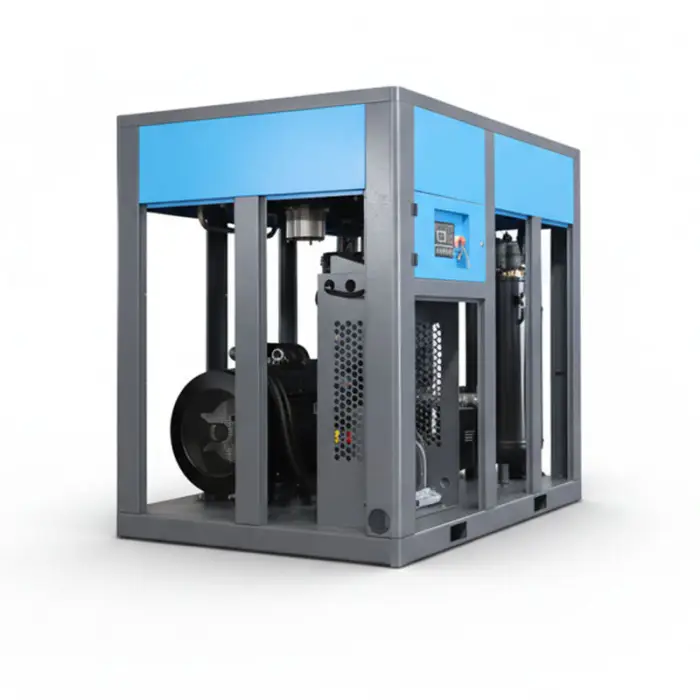 Compresor Aire 132KW 175HP Rotary Screw air Compressor 647 CFM-890 CFM Remote Control and Auto Drain OEM Supported with UL — image 4