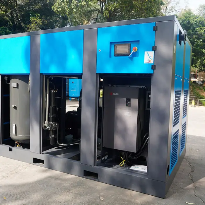 Airstone 300HP PM VSD Air Compressor Inverter 220KW Rotary Screw 13bar Lubricated Stationary Air Permanent Magnetic Core Motor — image 3
