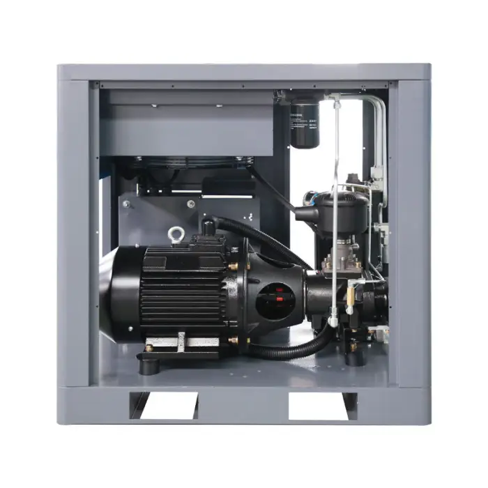 Airstone Factory Direct Sale 7.5KW 10HP 380V 7-10Bar Energy-saving PM VSD Oil Injected Industrial Screw air Compressor — image 7
