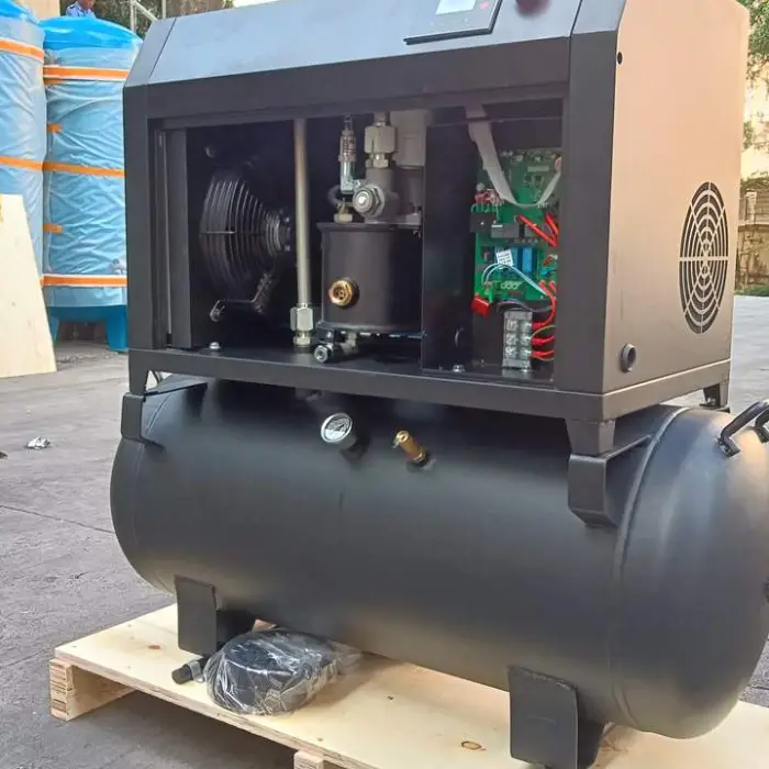 Easy Installation High Pressure Silent Technology 30kw 40HP Fixed Speed Machine Screw Type Air Compressor Air AC Engine Bearing — image 7