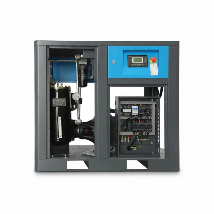 Airstone Compresor Aire 7.5KW 11KW 15KW 22KW 30KW 37KW Rotary Industrial Screw air Compressor Machine — image 3