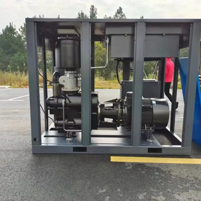 Airstone Factory Two Stage 75KW 100HP Double Stage PM VSD Screw Air Compressor 8Bar 10Bar 2 Stage Industrial Air-compressor Pump — image 5