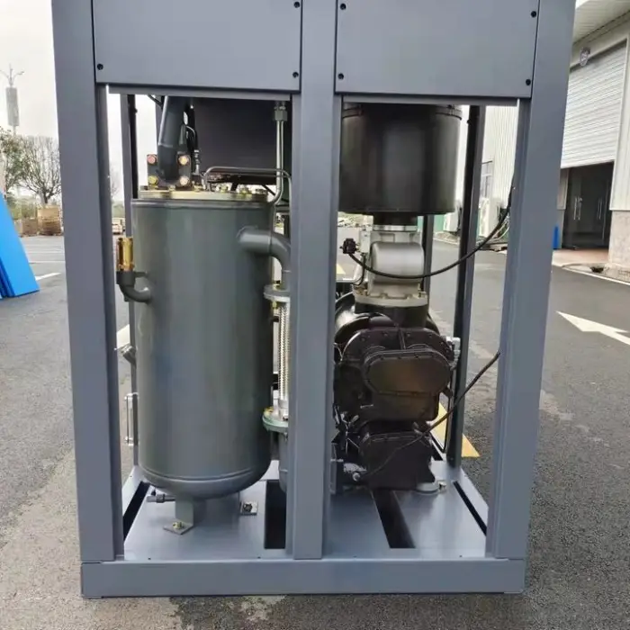 Airstone Factory Two Stage 75KW 100HP Double Stage PM VSD Screw Air Compressor 8Bar 10Bar 2 Stage Industrial Air-compressor Pump — image 6