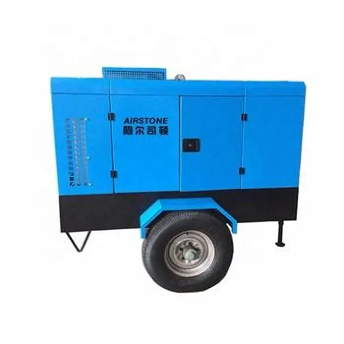 Airstone 13Bar 536CFM Mobile Air Compressor Diesel Power Screw Air Portable Compressor — image 5