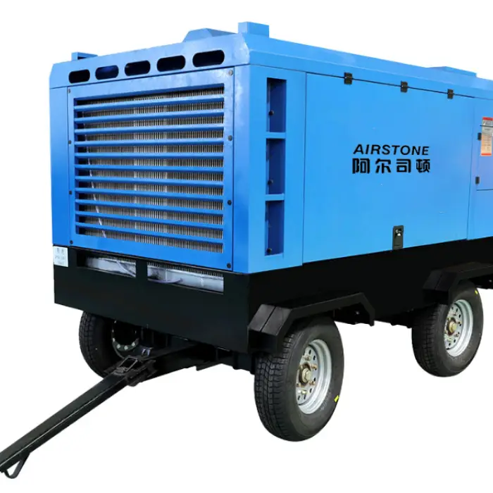 Airstone diesel Engine Drive Portable Machine 18bar 460cfm air Compressor for Drilling — image 3