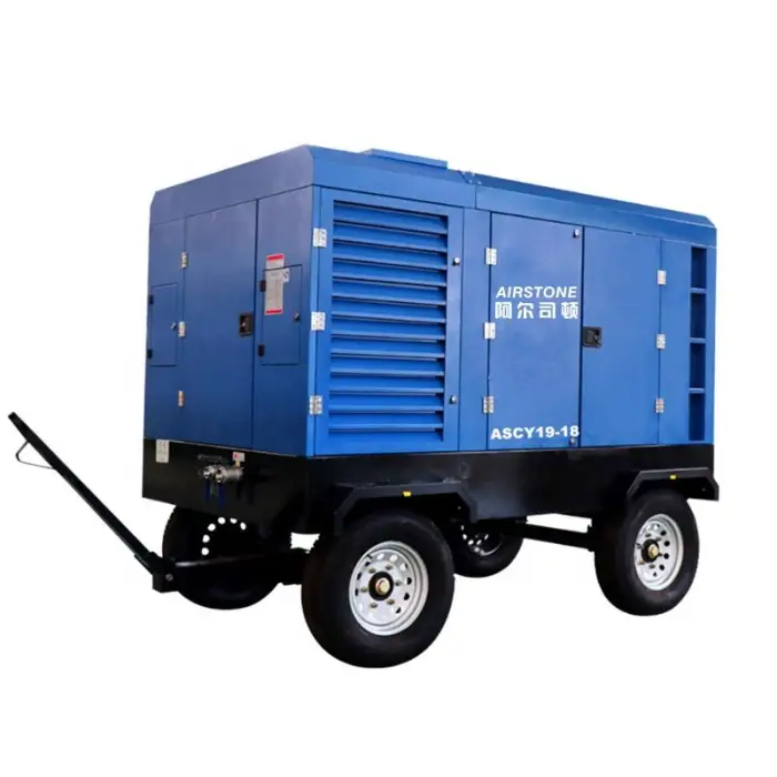 Factory Supply Diesel Screw Air Compressor 30 M3/Min 20 Bar Towed Diesel Portable Air Compressor — image 4