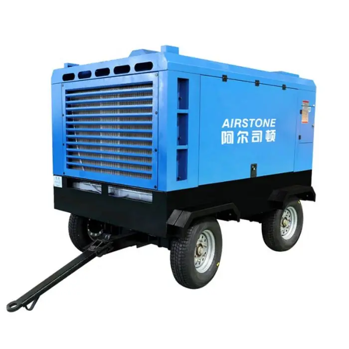 Factory Supply Diesel Screw Air Compressor 30 M3/Min 20 Bar Towed Diesel Portable Air Compressor — image 5