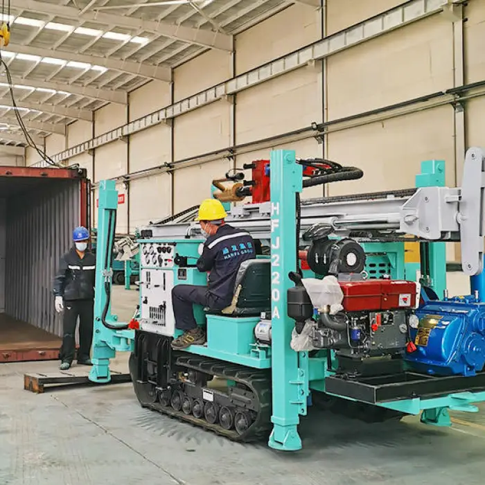 220m Wheeled Crawler Type Well Drilling Machine Manufacturers Wholesale Water Well Drilling Rig Machine Drill Rig — image 6