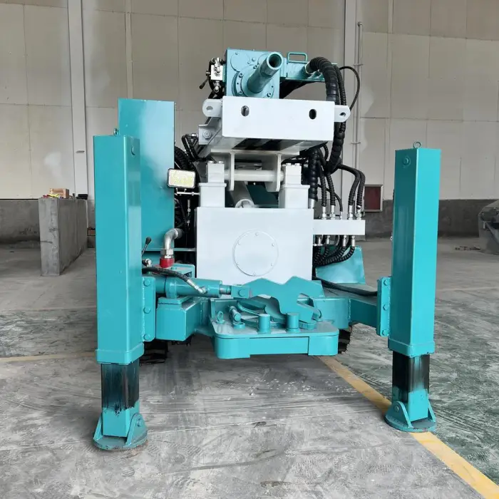 Hot Sale Small Portable Hydraulic Tractor Mounted Mine Water Well Drilling Rigs Machine — image 5
