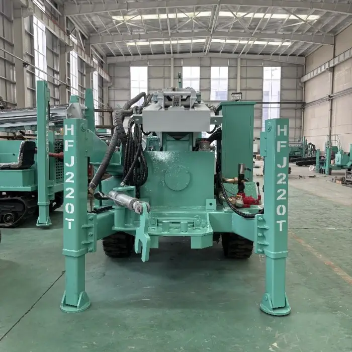 All-Terrain Portable HFJ220T Trailer Type Drilling Rig Machine for Deep Water Well Construction — image 3