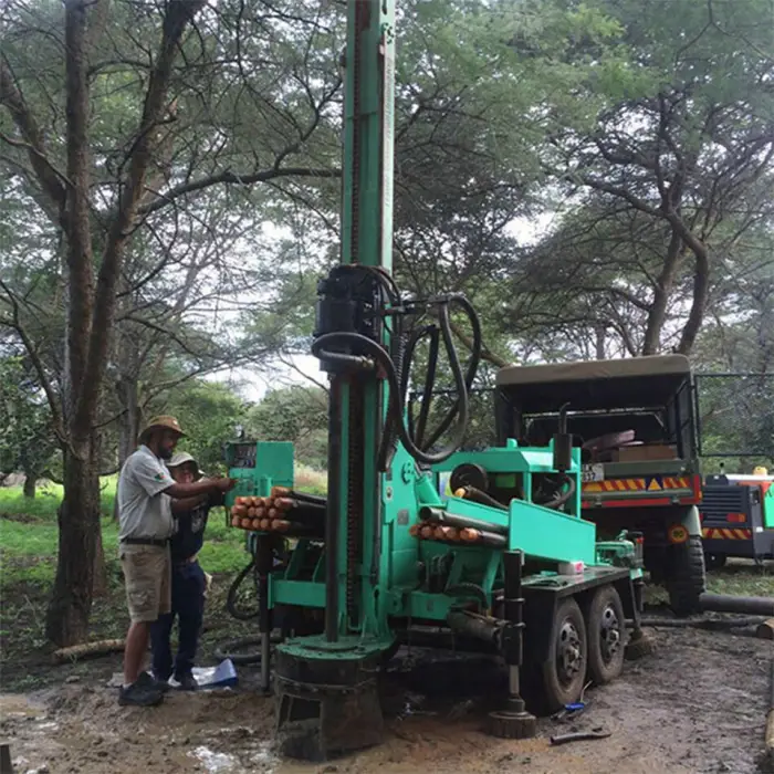 All-Terrain Portable HFJ220T Trailer Type Drilling Rig Machine for Deep Water Well Construction — image 7