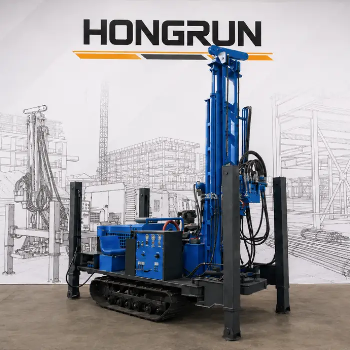 Customizable 200 Meter Water Well Drilling Rig Flexible Perforated Drilling Machine Factory Direct Wholesale Competitive Price — image 2