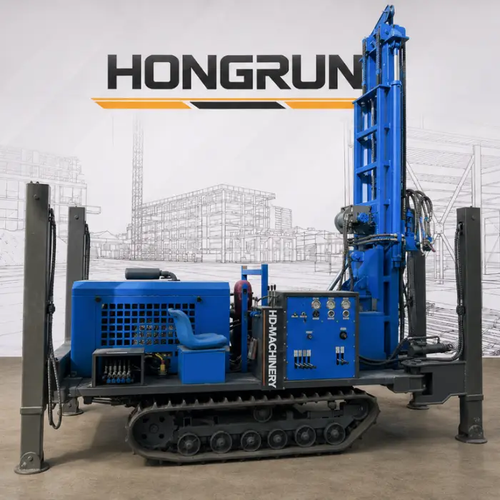 Customizable 200 Meter Water Well Drilling Rig Flexible Perforated Drilling Machine Factory Direct Wholesale Competitive Price — image 3
