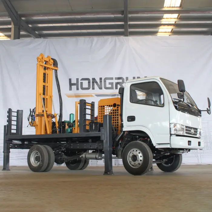 HRT-300 Truck-Mounted Water Well Drilling Rig: Professional Heavy-Duty Drilling Machine High Safety Level — image 3