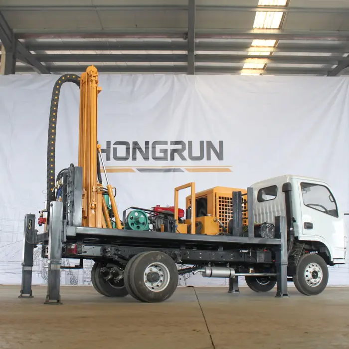 HRT-300 Truck-Mounted Water Well Drilling Rig: Professional Heavy-Duty Drilling Machine High Safety Level — image 4