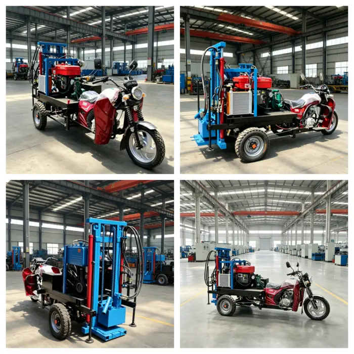 Portable 150m Depth 325mm Diameter Water Well Drilling Rig with Diesel Engine for Home Water Wells and Farm Irrigation — image 4