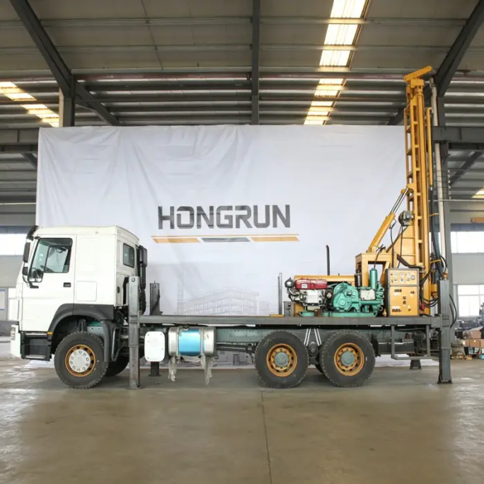 HRT-300 Truck-Mounted Water Well Drilling Rig: Professional Heavy-Duty Drilling Machine High Safety Level — image 7