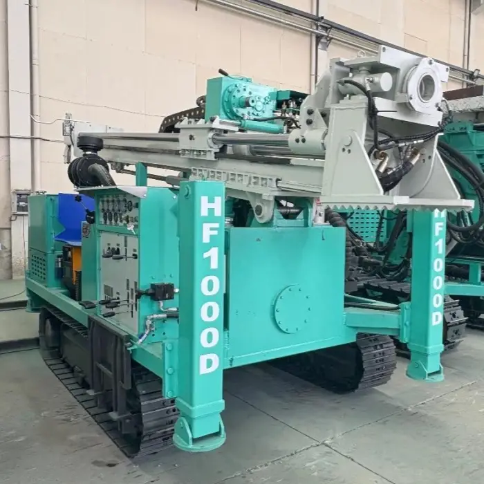 Professional HF1000D Full Hydraulic Core Drilling Rig for Mining Exploration & Geotechnical Surveys — image 4