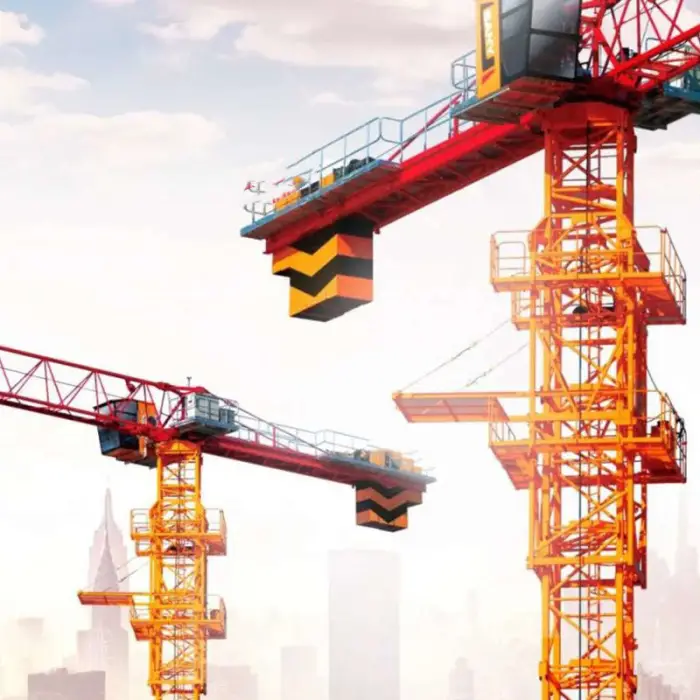 Flat Top Tower Crane SFT80(T6010-6) 6T Max Lifting Capacity — image 2