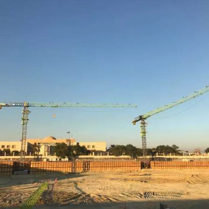 High Quality Zoomlion T6013-8 60m 8 Ton Flat Top Climbing Tower Crane — image 2