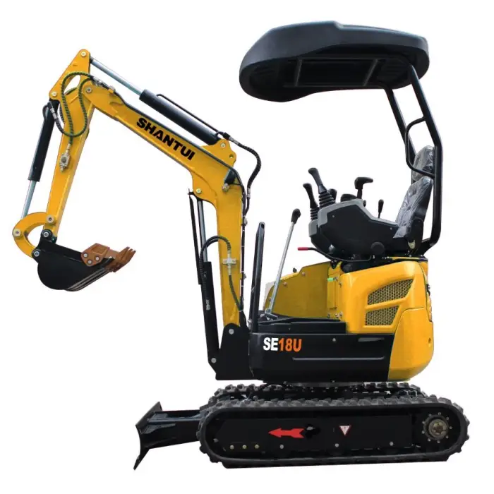 2 Ton SHANTUI Mini Hydraulic Crawler Excavator SE18U for Sale — image 5