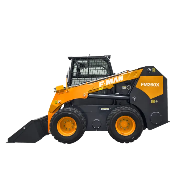 Xuzhou Made FMAN FM255 1ton Skid Steer Loader for Sale — image 2