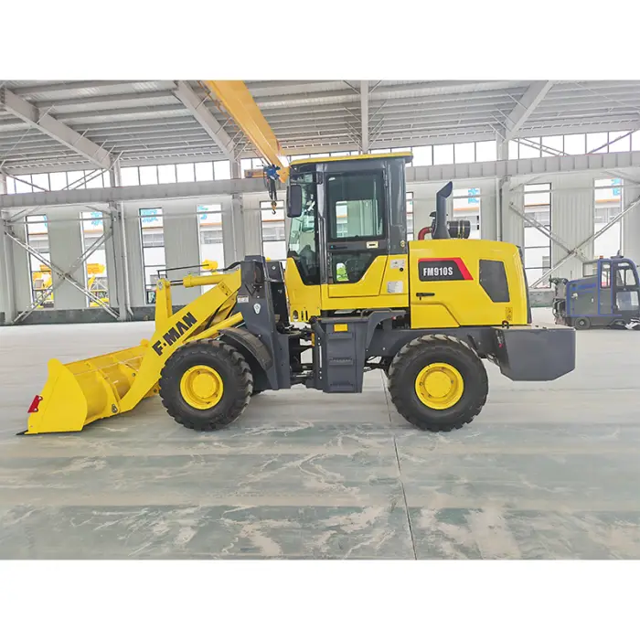 Chinese FMAN Wheel Loader 1ton FM910S Popular for Sale — image 2