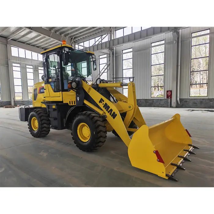 Chinese FMAN Wheel Loader 1ton FM910S Popular for Sale — image 3
