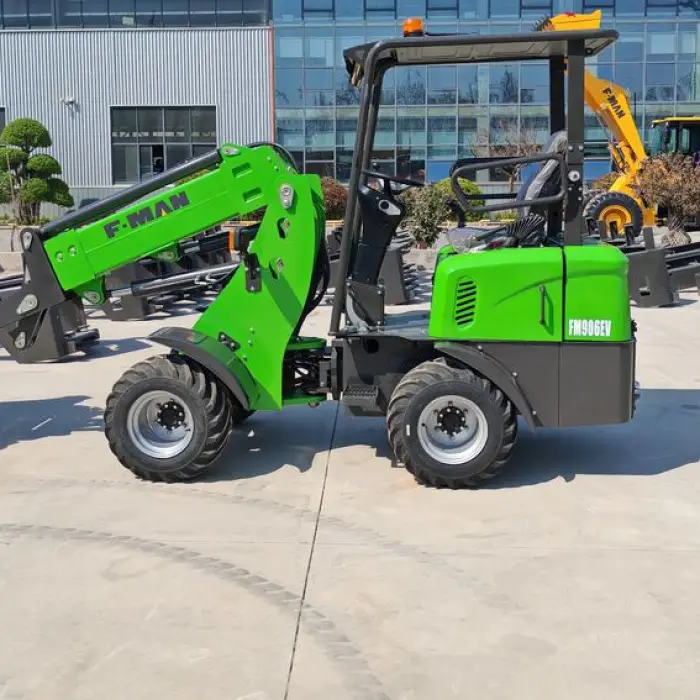 Chinese FMAN Wheel Loader 600kg FM906EV Popular for Sale — image 2