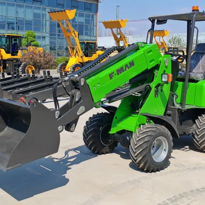 Chinese FMAN Wheel Loader 600kg FM906EV Popular for Sale — image 3