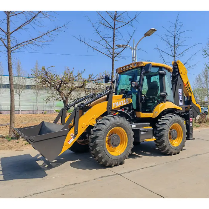 Popular New Backhoe Loader FMAN FM425 2.5ton with High Quality for Sale — image 3
