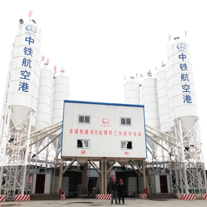 China Brand Concrete Machinery Concrete Batch Plant HZS270V 270m3/h for Sale — image 4