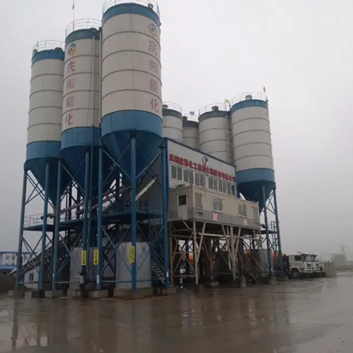 China Brand Concrete Machinery Concrete Batch Plant HZS270V 270m3/h for Sale — image 5