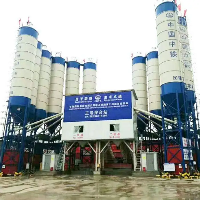High Efficiency Concrete Mixing Plant China XCM-G HZS240VD 240M3/h for Sale — image 6