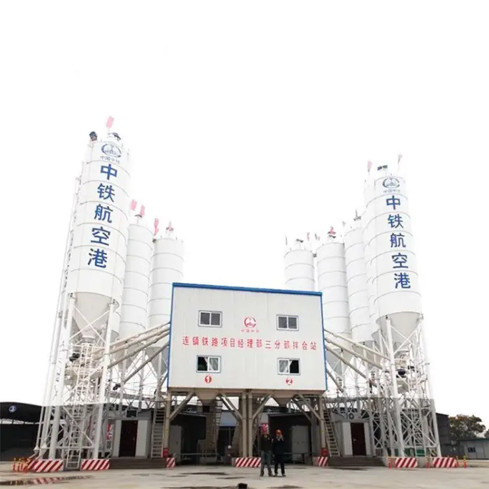China XCM-G Concrete Machinery Concrete Batch Plant HZS90VG 90m3/h Production Rate — image 2