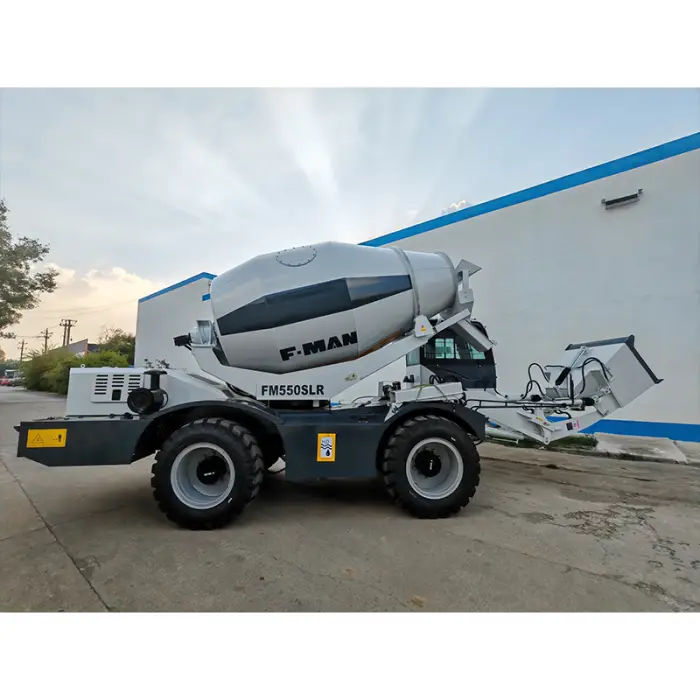 FMAN 5.5m3 FM550SLR Self Loading Concrete Mixer Truck for Sale — image 3