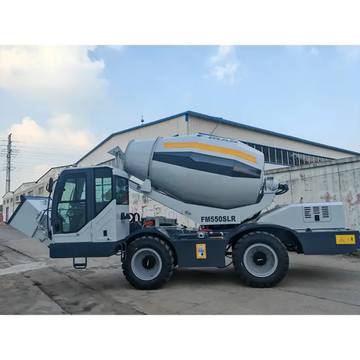 FMAN 5.5m3 FM550SLR Self Loading Concrete Mixer Truck for Sale — image 5