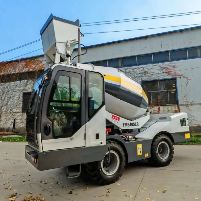 FM530SLR 3m3 FMAN Self Loading Concrete Mixer Truck for Sale — image 2