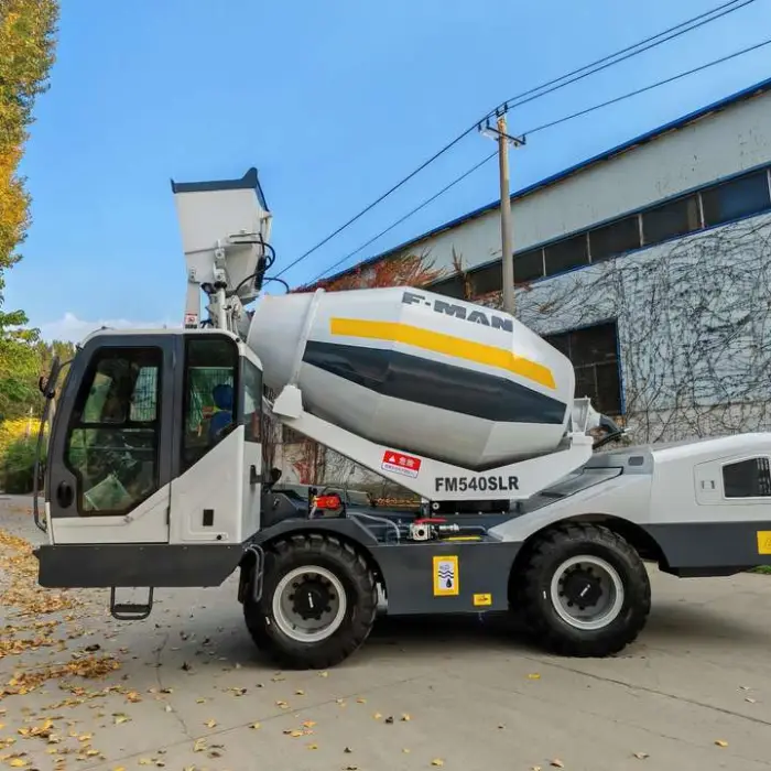 FM530SLR 3m3 FMAN Self Loading Concrete Mixer Truck for Sale — image 3