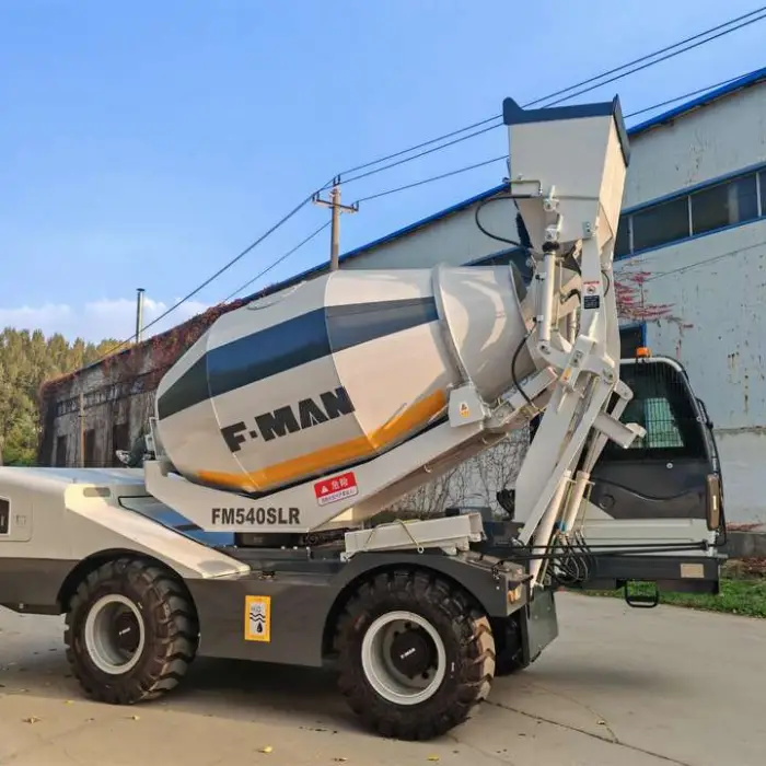 FM530SLR 3m3 FMAN Self Loading Concrete Mixer Truck for Sale — image 5
