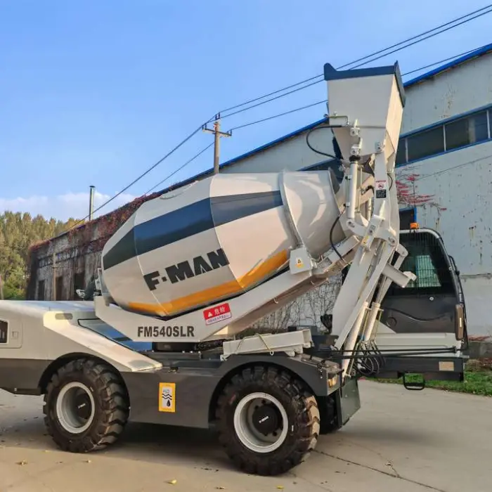 FM530SLR 3m3 FMAN Self Loading Concrete Mixer Truck for Sale — image 6